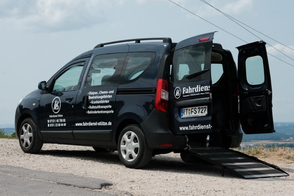 Fahrdienst Stütze